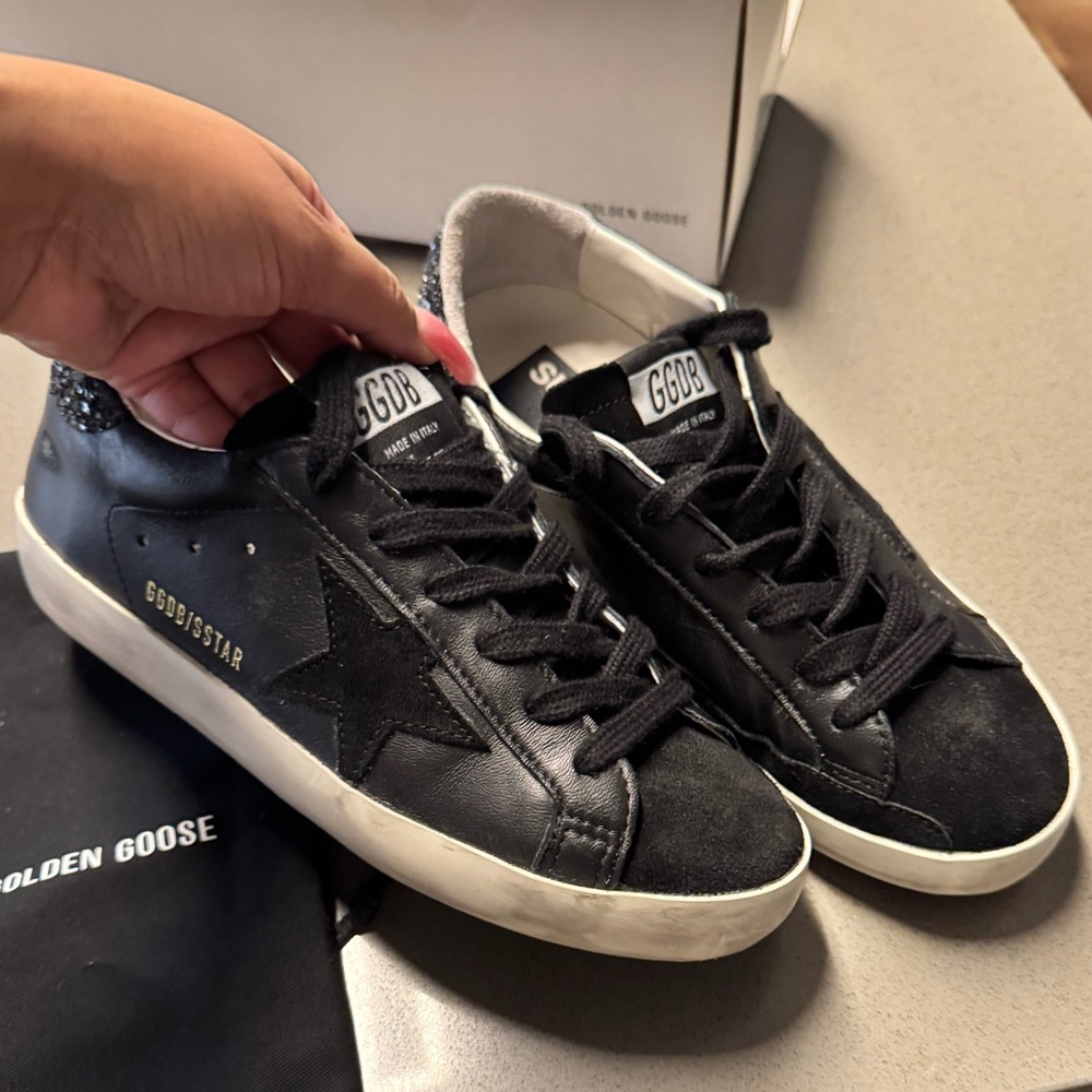 Golden Goose Black Sneakers